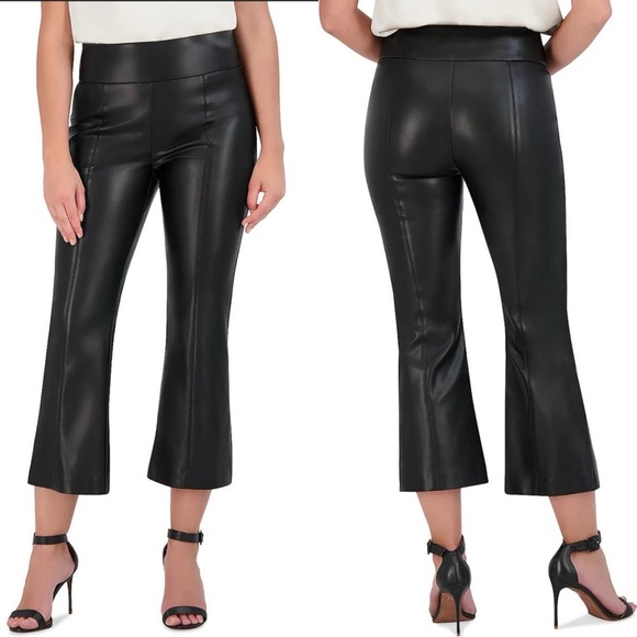 💃🏻BCBGMaxAzria Black  Flared Pants - Picture 1 of 6